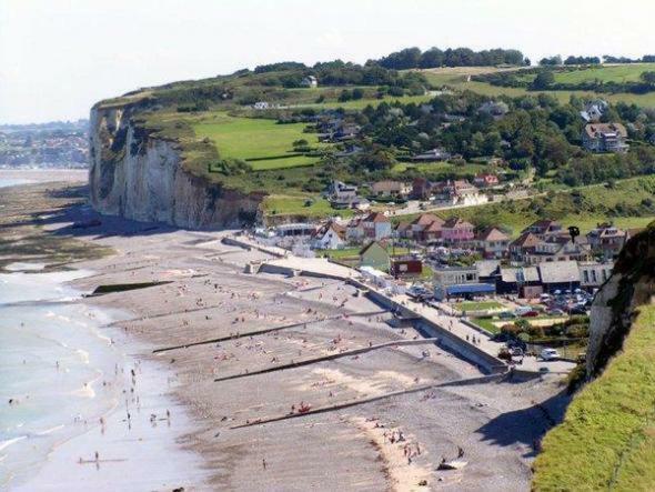 Vue Sur Mer Pourville Buitenkant foto